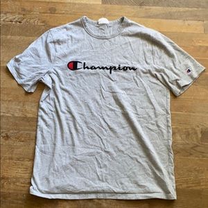 Gray Champion brand t-shirt